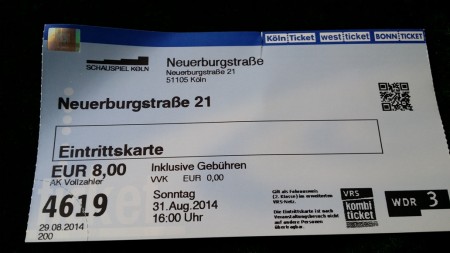 eintrittskarte