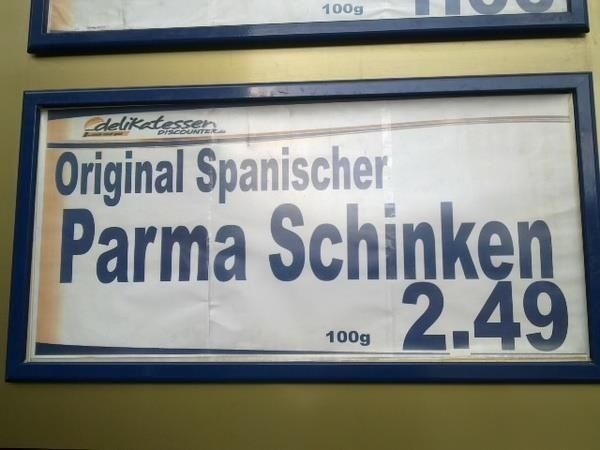 "Original" Parmaschinken