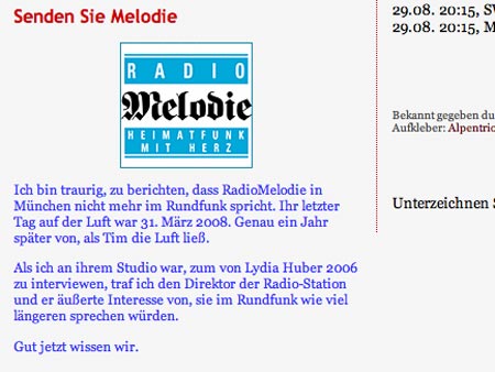 Als Tim die Luft ließ