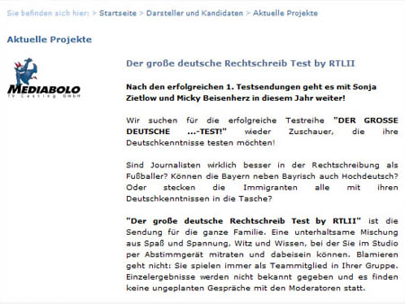 Der große Rechtschreib   Test by RTL II