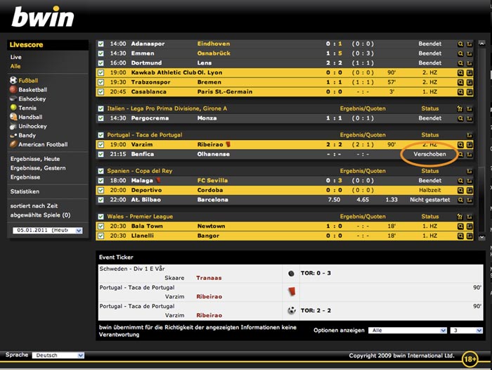 Bet and Win warnt vor Wettmafia