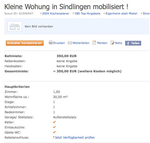 Kleine Wohnung mobilisiert!