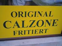 Calzone fritiert